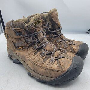 Keen Targhee II Womens 6 Brown Boots Waterproof Hiking Camping Outdoors Trails